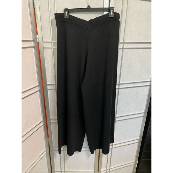 Max Studio Women's wide leg sweater pants NWT size L - Picture 2 of 7